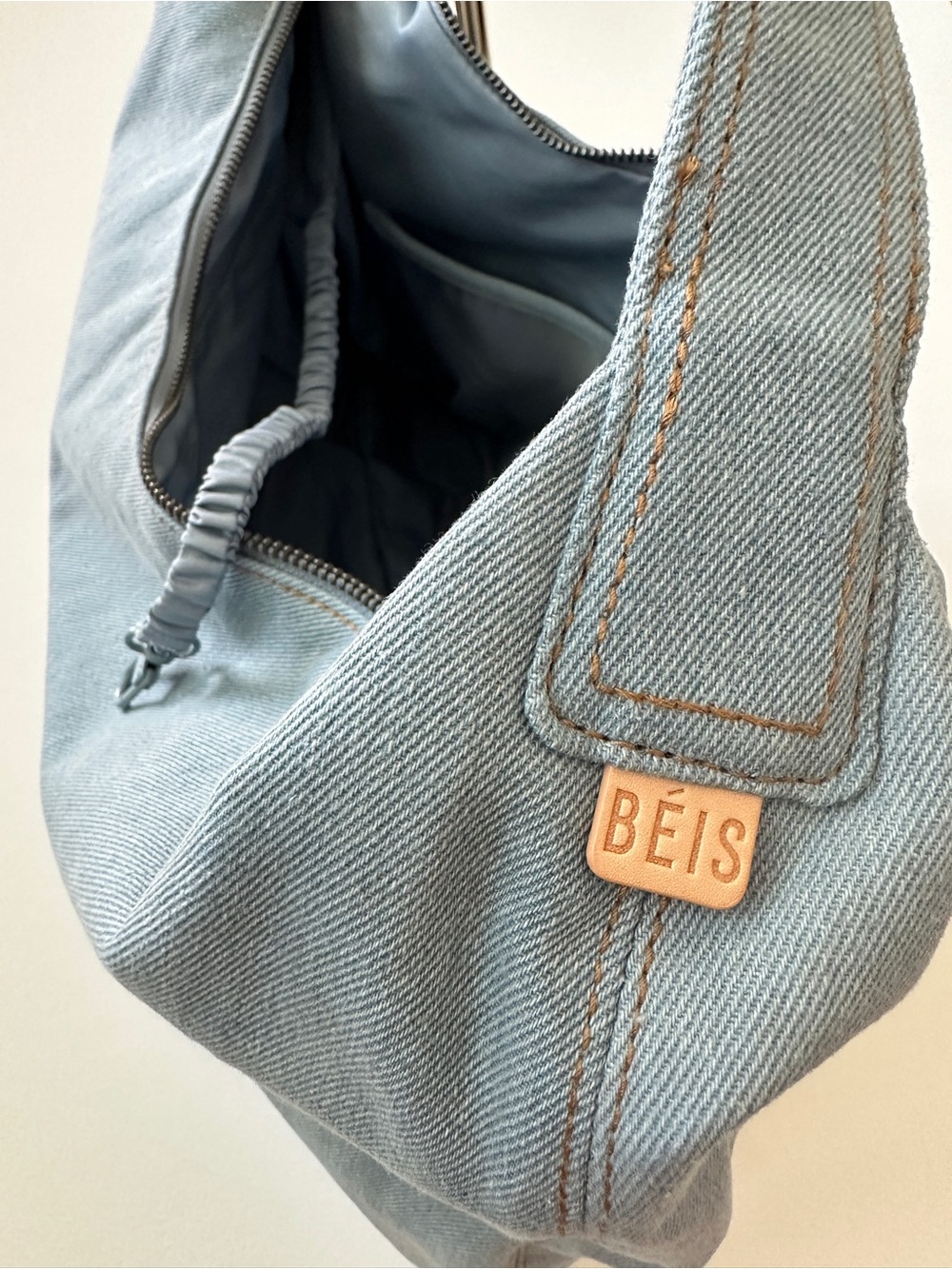BEIS x Gap Blue Denim Hobo Shoulder Bag *LIMITED EDITION* - Picture 4 of 13